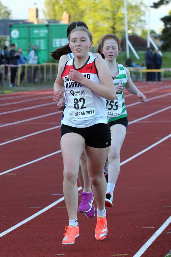 3000 metres, 2021 North East Grand Prix No. 2, Monkton, Wednesday, May 19th. Photo: David T. Hewitson/Sports for All Pics